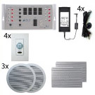 ABX88/445-ALF 4-Source 4 Zone to 8 Room Kit